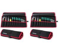 Sac à roulettes Parat BASIC Roll-Up Case 15 (taille S/sac à outils noir/dossier à outils sans contenu) 5990828991 (Lot de 2)
