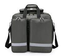 Sac à roulettes professionnel à roulettes avec séparateurs internes, sac de premiers secours étanche de grande capacité pour EMT et intervention d'urgence en plein air, C