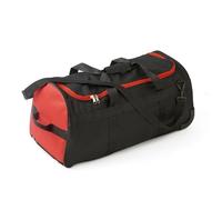 Tremblay - Sac A roulettes Rouge 70x33x31 cm - 70 L