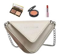 Sac à sac à bandoulière pour les femmes, sac à bandoulière sous les bras - PU en cuir à main triangle en forme de triangle,Sac à Fanny Pack pour femmes, filles, petite amie, sœur
