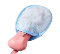 Sac à Savon Solide - Fine avec Cordon Exfoliant Corporel | Pochette Pour Savon Solide Exfoliante Douche - Pour la Salle de Bain Maison Appartement Dortoir Hôtel Dos Bras Jambes Pieds Cou Épaules