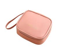 Sac à serviettes hygiéniques, sac menstruel en cuir PU avec fermeture éclair, organisateur portable pour serviettes hygiéniques, rangement compact, kit pour la première fois pour les femmes