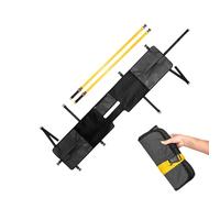 Sac à skis,Étui rigide avec bande de renforcement,Étui de protection de voyage et sac de rangement pour snowboard - Pour casque bottes balades sports d'hiver vacances voyage en avion