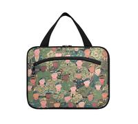 Sac à suspendre coloré de l'armée de soldat de dessin animé pour femme avec crochet, étui multifonction de designer pour articles de toilette pour femmes, indispensables, salle de sport, bolsa de