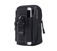 Sac à Taille de Poche, Sac de Poche Molle, Pack Taille Gadget l'utilitaire, équipement extérieur randonnée en Camping, Support téléphone Portable, Pochettes Molle