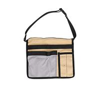 Sac à Taille ou Outil Léger Multi-Poche Oxford Tissu Taille d'outil (Gris + Kaki)