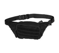 Sac à Taille Sportive, Sac de Courroie de Poitrine en Nylon Portable à Respiration réglable, Paquet d'eau légère, iSperfect pour Les séances d'entraînement, randonnée à vélo (Noir)