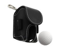 Sac à thé de golf | Rangement pour balles de golf avec porte-clés - Cuir synthétique imperméable Accessoire de golf pour la conduite, les tournois et l'entraînement