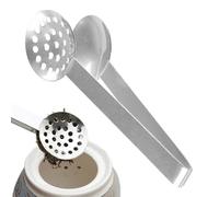 Sac À Thé Outil De Calcul - Clip De Support en Acier Inoxydable, Pinces Captivantes De Cuisine | Clip À Plusieurs Usines De Citron À Plusieurs Usines, Handy Sugar Cube Ice Grabber for Tea Lovers Dinin