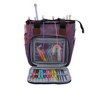 Sac À Tricot Portable En Laine, Sac De Rangement De Fils À Crochet, Sac De Rangement D'aiguilles À Coudre, Organisateur D'accessoires De Couture
