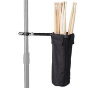 Sac à tricoter pour baguettes de batterie, porte-sac à percussion - Sac de percussion Mallet Bag,Poche de rangement avec sangle verrouillable à clip pour adulte tambour de percussion Avion de terrain