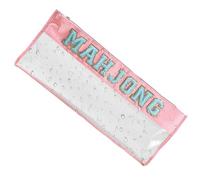 Sac À Tuiles Mahjong Pochette Protectrice Transparente Portable