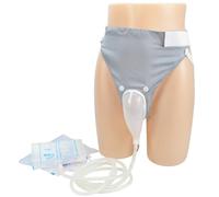 Sac à urine en silicone - Aide à collecteur anti-déversement, sacs de drainage de 1000 ml et 2000 ml, dispositif de contrôle de la vessie pour hommes, femmes et personnes âgées