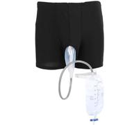 Sac À Urine Portable Pour Homme Incontinence Underpants Sac De Support Pour Système D'urine Dispositif De Stabilisation De Drainage Urinaire Collecteur Support Pipi En Silicone ( Size : Large (86-100c