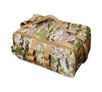 Sac à ustensiles de camping - Organiseur de cuisine | Poche extérieure étanche pour pot d'assaisonnement | Grand sac à ustensiles de camping portable à fermeture éclair pour pique-nique, barbecue