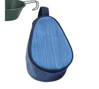 Sac à vaisselle de camping | avec poignée pour l'extérieur | Récipient à vaisselle à fermeture éclair | pour barbecue, camping, bols, vaisselle, rangement | pour randonnée, pique-nique, randonnée