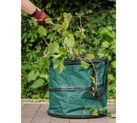 Sac à végétaux POP UP HARD, 90 litres, vert foncé