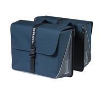 Sac à vélo - BASIL - Forte - 35 litres - Bleu - Polyester hydrofuge et bâche