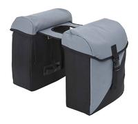 Sac à vélo Gris et Noir 31,5 x 15,5 x 40 cm Polyester vidaXL