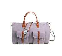 Sac à vêtements avec bandoulière - Sac de voyage pliable et imperméable avec fermeture éclair - Sac de transport léger et polyvalent - Pour les voyages d'affaires, les voyages de bureau, les week-ends