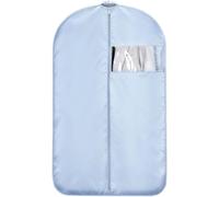 Sac À Vêtements Suspendu Gain De Place,Housses De Vêtements En Satin, Sac A Vêtements Avec Fenêtre Transparente, Housse Portant Vetement, Housse De Robe Zippée, Housse De Robe Pliable A,58×90CM