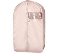 Sac À Vêtements Suspendu Gain De Place,Housses De Vêtements En Satin, Sac A Vêtements Avec Fenêtre Transparente, Housse Portant Vetement, Housse De Robe Zippée, Housse De Robe Pliable E,58×110CM