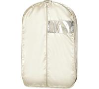 Sac À Vêtements Suspendu Gain De Place,Housses De Vêtements En Satin, Sac A Vêtements Avec Fenêtre Transparente, Housse Portant Vetement, Housse De Robe Zippée, Housse De Robe Pliable F,58×90CM