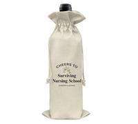 Sac à vin amusant pour infirmière, remise de diplôme, cadeau pour infirmière, étudiant, infirmière, praticien (1 pièce)