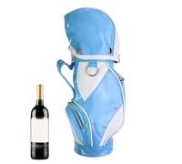 Sac à vin de Golf, Sac de Stockage de vin | Sac de Transport étanche en PU pour Bouteille de vin - Sac de Rangement Portable Multifonctionnel Souple pour l'extérieur