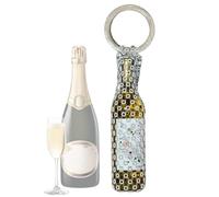 Sac À Vin De Transport - Pochette Tote Réutilisable Avec Poignée En Résine Pour Tasse De Voyage,Sac en Maille pour Bouteille de Vin - Pour Pique-Nique Plage Anniversaire Mariage Réunions Familiales Ba