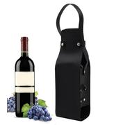 Sac à vin, porte-vin 1 bouteille,Sacs à champagne portables pour le transport | Pochette de transport, porte-bouteilles d'alcool, décorations de bouteilles de vin pour les connaisseurs de vin