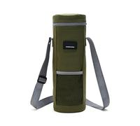 Sac à vin - Sac de transport pour bouteilles, sac de vin isolé de voyage | Sac pliable pour transporter des liqueurs, sac de vin portable avec poignée, sac de camping épais pour fêtes, 12,6 x, Vert