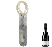 Sac à vin | Sac En Maille Portable Et Réutilisable Avec Poignée En Résine | Pour Transport Bouteilles De Vin,Pour Noël Déménagement Échange Utilisation Quotidienne Expédition Voyage Pic