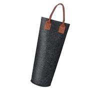 Sac à vin simple, porte-bouteille de vin unique, Sacs de transport de vin en bouteille de feutre, Porte-bouteille thermique réutilisable, sacs de Champagne portables à une seule bouteille pour fête vo