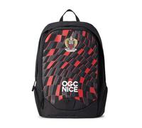 Kappa Abeck 3 OGC Nice, Sac à Dos Mixte, Noir/Rouge, Taille Unique