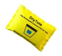 Sac absorbeur d'humidité - 12,7 x 7,6 cm, pack de contrôle de l'humidité rechargeable, système de poche déshumidificateur de séchage de 100 g avec structure réutilisable | Utilisation