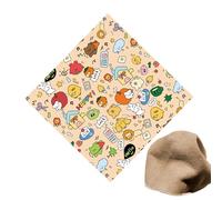 Sac adhésif de maquillage pour femme, chiffon adhésif de rangement de maquillage | Organisateur de tissu adhésif de voyage pour ranger les cosmétiques,Tissu de nettoyage d'écran pour petit sac de