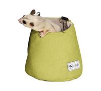 Sac Adhésif Sugar Glider, Sac De Lit Sugar Glider | Nid De Coton Sugar Glider, Sac Hamac Sugar Glider Pour Accessoires Et Jouets De Cage, Lit Pour Petits Animaux, Nid En Polaire Chaude, Sac Sugar Glid