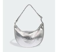 Adidas Sac à main Adicolor Half Crescent PU métallique Argenté Taille Unique