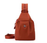 Sac anti-voyage, matériau imperméable à 2 voies, sac à dos réglable pour activités de plein air petits sacs à dos filles adolescentes, Orange, A, Sac à dos tyrolien