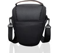 Sac Appareil Photo Slr Sacoche Reflex Bandoulière Etanche Anti-Shock Housse Pochette Avec Amovible Pour Dslr Numérique Camera, Noir[GOP6250687]