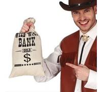 FIESTAS GUIRCA Sac en Tissu pour Argent de Cowboy de 42 x 22 cm