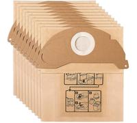 Sac aspirateur Phonillico Sac aspirateur pour Karcher WD2 MV2 A2000 A2003 A2064 A2099 Sacs poussière remplacement 6.904.-322 [Lot 10]