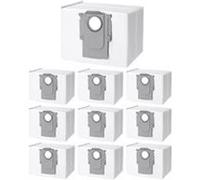 Sac aspirateur pour Roborock S8 Pro/S8 Plus/S7 Pro Ultra/S7 MaxV Ultra/Q7 Max/Q5 Plus - sacs poussière pour station aspiration [Lot 10]