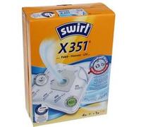 Swirl Sacs pour aspirateur X 351(350) MP Plus AirSpace – Lot de 4 avec 1 filtre