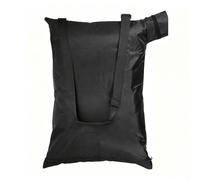 Sac Aspirateur Souffleur pour RYOBI RBV2800CSV 2013-2026, Sangle Réglable, Ouverture Zippée et Maille Latérale, Noir, pour Ramassage des Feuilles au Jardin