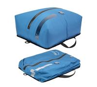 Sac Aspiration Sous Vide Vetement Voyage Réutilisable TPU Sac Voyage de Compression avec d'étanchéité Zip Cubes D'emballage Etanches pour Valise Sac à Dos Bagage à Main