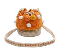 Sac au crochet champignon, sac à bandoulière champignon,Sac à bandoulière de mode | Portefeuille décontracté féminin, portefeuille au crochet, portefeuille en tricot, multifonctionnel pour pièces de