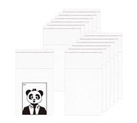 Sac Auto-adhésif Cellophane 4x5cm 200pcs Sachet en Transparent OPP Plastique 50µm Sécurité au contact des aliments pour bonbons bijoux perles boucles d'oreilles jeux(15 Tailles au Choix)