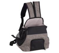Sac Avant Flamingo Xanty Taupe Pour Chiots 29x23x38 Cm Aide Au Transport